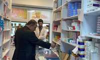 تداوم پایش زنجیره تأمین دارو در کرج/ نظارت میدانی رئیس دانشگاه بر فعالیت داروخانه شبانه‌روزی میدان استاندارد